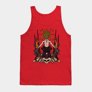 Oracle of the Occult: Mystic Monolith Attire for the Veiled Vortex Reveler Tank Top